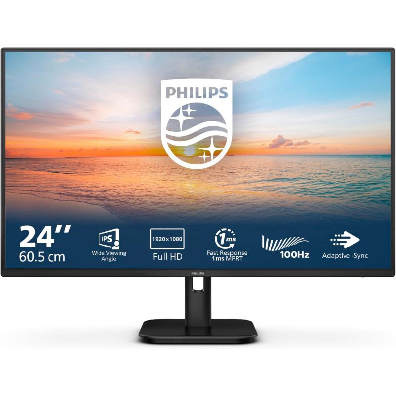 ECRAN GAMING 24 POUCES PHILIPS 24E1N1100A (1080P/100HZ/IPS/HP/ADAP SYNC)