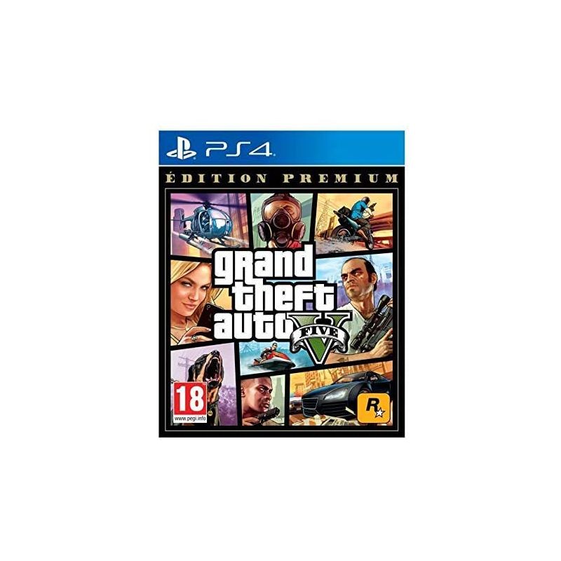 GTA V PREMIUM EDITION PS4