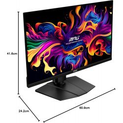 ECRAN GAMING 27 POUCES MSI MAG 271QPX QD-OLED E2 (240HZ / HDR/ OLED)