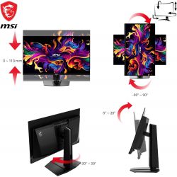 ECRAN GAMING 27 POUCES MSI MAG 271QPX QD-OLED E2 (240HZ / HDR/ OLED)