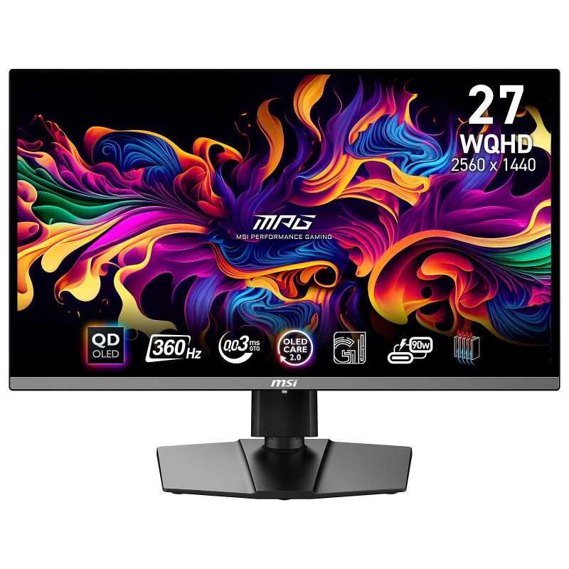 ECRAN MSI 27 POUCES LED - MPG 271QRX QD-OLED 2.5K/360HZ/