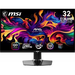 ECRAN GAMING 31 POUCES MSI MAG 321UPX QD-OLED (4K/ 240HZ/ HDR/ 2.1 / VRR )