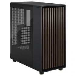 BOITIER FRACTAL DESIGN NORTH CHARCOAL BLACK TG DARK