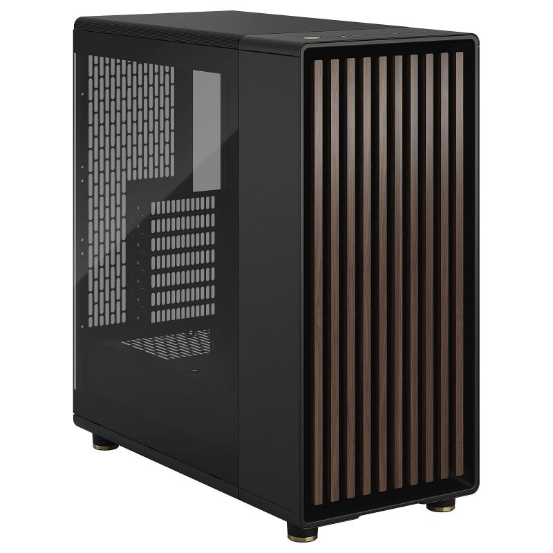 BOITIER FRACTAL DESIGN NORTH CHARCOAL BLACK TG DARK