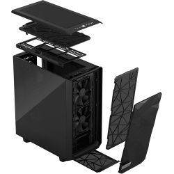 BOITIER FRACTAL MESHIFY 2 COMPACT BLACK