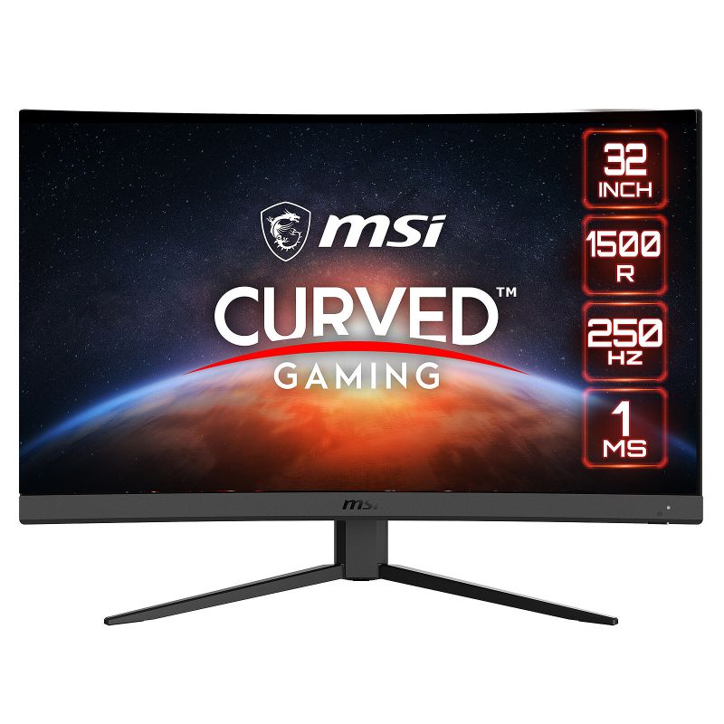 ECRAN GAMING 32 POUCES COMPETITIF MSI G32C4X / 250 HZ /1080P / VA INCURVEE/FREESYNC PREMIUM