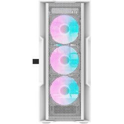 BOITIER DF DK431 MESH WHITE + 4 ARGB FAN