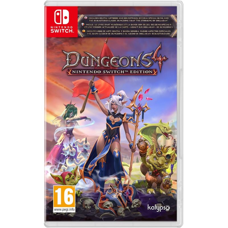 DUNGEONS 4 (DELUXE EDITION) SWITCH