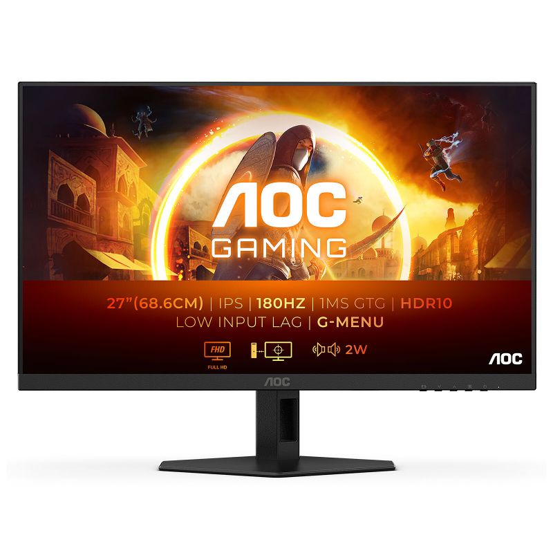 ECRAN GAMING 27 POUCES AOC LED - 27G4XE (1080P/ IPS /180HZ/GSYNC )