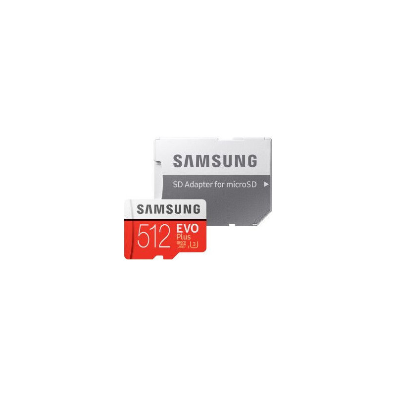 Samsung EVO Select carte microSD + adaptateur SD, 512 Go, UHS-I U3
