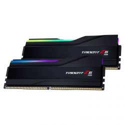 DDR 5 G.SKILL TRIDENT Z5 RGB 48 GO (2 X 24 GO) DDR5 6000 MHZ CL40 - NOIR (F5-6000J4048F24GX2-TZ5RK RG)