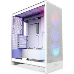 BOITIER NZXT H7 FLOW RGB BLANC (2024)