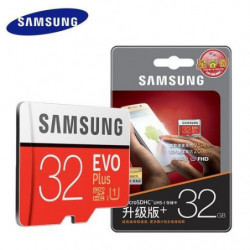 Carte microSD EVO Plus 32 Go Couleur Blanc