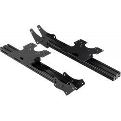 NEXT LEVEL RACING ELITE FREE STANDING TRIPLE ADD-ON BLACK- NLR-E039