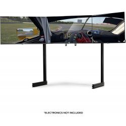 NEXT LEVEL RACING ELITE FREE STANDING TRIPLE ADD-ON BLACK- NLR-E039