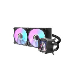 AIO ( KIT WATERCOOLING ) DF DV240S BLACK (MAGNETIC SCREEN)