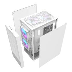 BOITIER DF A290 WHITE + 3 ARGB FAN