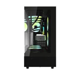 BOITIER DF ATX DPX90 BLACK + 3 ARGB FAN