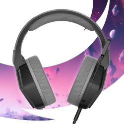 ONIVERSE - CASQUE GAMING NEBULA - ARCTIC BLACK (MULTIPLATEFORME)