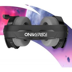 ONIVERSE - CASQUE GAMING NEBULA - ARCTIC BLACK (MULTIPLATEFORME)