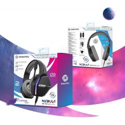 ONIVERSE - CASQUE GAMING NEBULA - ARCTIC BLACK (MULTIPLATEFORME)