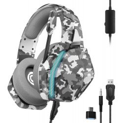 CASQUE GAMING NEBULA ONIVERSE - URBAN CAMO (MULTIPLATEFORME)