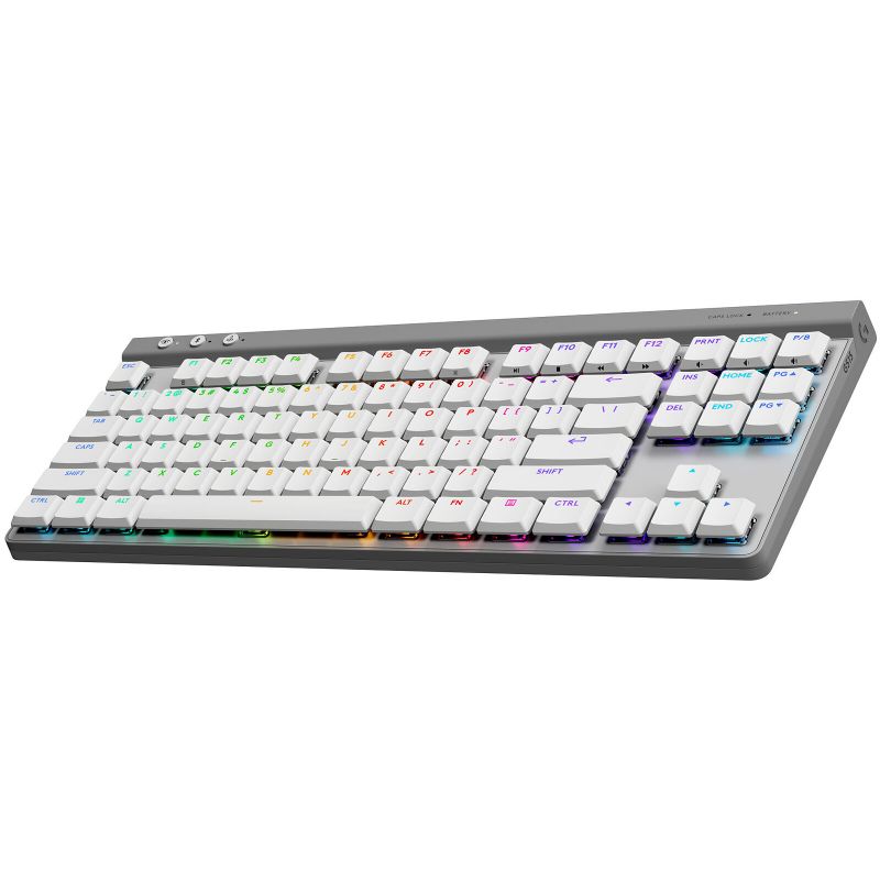 CLAVIER GAMING LOGITECH G515 TKL LIGHTSPEED BLANC (TACTILE)