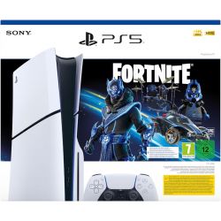 CONSOLE PS5 SLIM 1000 GO ( 1TO ) DISQUE VERSION + COBALT STAR FORTNITE