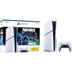 CONSOLE PS5 SLIM 1000 GO ( 1TO ) DISQUE VERSION + COBALT STAR FORTNITE