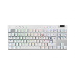 CLAVIER GAMING LOGITECH G PRO X TKL RF SANS FIL + BLUETOOTH AZERTY BLANC