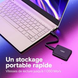 DISQUE SSD EXTERNE CRUCIAL X9 1TB PORTABLE SSD - USB 3.2 GEN 2