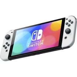 CONSOLE NINTENDO SWITCH OLED WHITE + MARIO KART 8 + 12 MOIS ABO