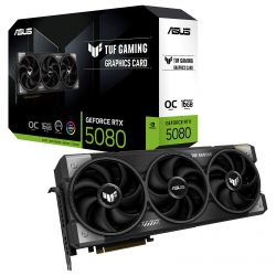 CARTE GRAPHIQUE ASUS TUF GAMING GEFORCE RTX 5080 16GB GDDR7 OC EDITION