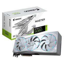 CARTE GRAPHIQUE GIGABYTE AORUS GEFORCE RTX 5080 MASTER ICE 16G