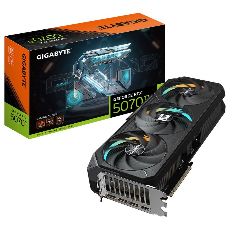 CARTE GRAPHIQUE GIGABYTE RTX 5070 Ti GAMING OC 16G