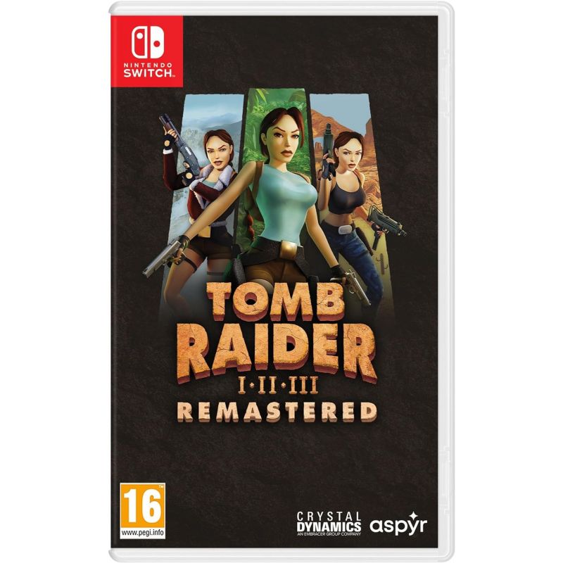 TOMB RAIDER I-III REMASTERED STARRING LARA CROFT SWITCH