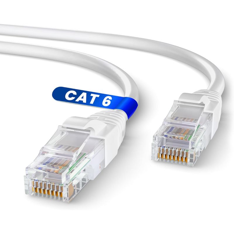 CABLE RESEAU RJ45 CAT.6 - 50MM TRONIC