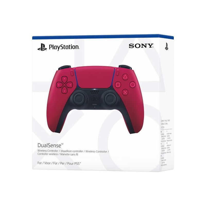 Manette sans fil DualSense de PlayStation 5 - Rouge cosmique