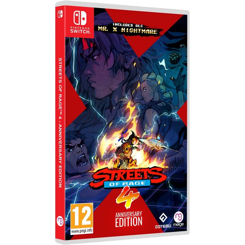 STREETS OF RAGE 4 ANNIVERSARY EDITION SWITCH