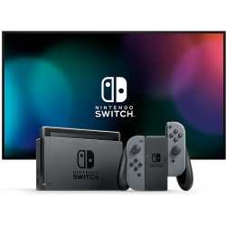 CONSOLE NINTENDO SWITCH AMELIOREE + JOYCON GRIS (GARANTIE 2 ANS)