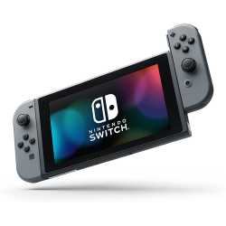 CONSOLE NINTENDO SWITCH AMELIOREE + JOYCON GRIS (GARANTIE 2 ANS)