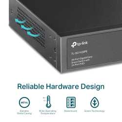 TP-LINK TL-SG1428PE - 28 PORTS - INTELLIGENT - MONTABLE SUR RACK