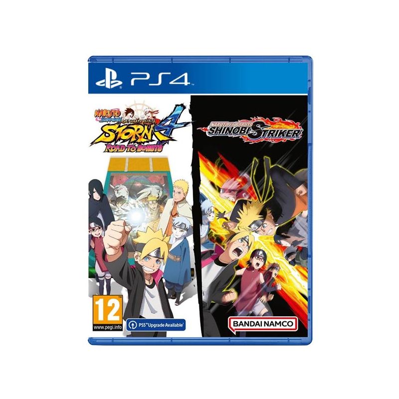 NARUTO SHIPPUDEN ULTIMATE NINJA STORM 4, ROAD TO BORUTO + NARUTO TO BORUTO SHINOBI STRIKER PS4